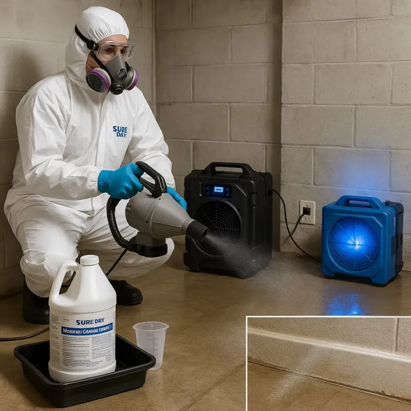 Sanitization and Odor Removal process in Holly Hill, FL