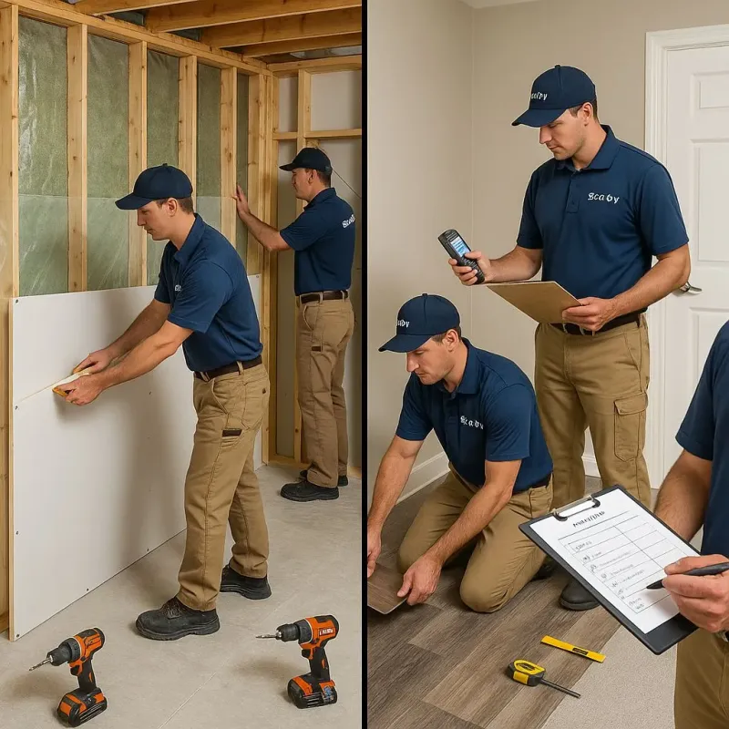 Repairs and Reconstruction process in Holly Hill, FL