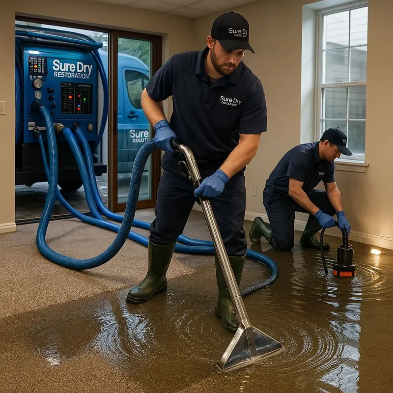 Water Extraction and Removal process in Holly Hill, FL